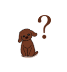 トイプードルの敬語スタンプ（個別スタンプ：7）