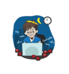 Mr.Tommy Graphic designer guy（個別スタンプ：36）