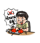 No sleep for Worker Freelance Student（個別スタンプ：20）