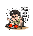 No sleep for Worker Freelance Student（個別スタンプ：21）