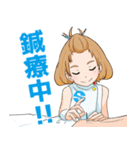 安心医療のリンちゃん（個別スタンプ：18）
