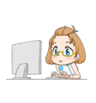安心医療のリンちゃん（個別スタンプ：21）