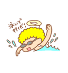 ぐーたら天使（個別スタンプ：1）