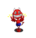 Little Red Devil（個別スタンプ：4）