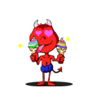 Little Red Devil（個別スタンプ：7）