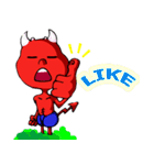 Little Red Devil（個別スタンプ：16）