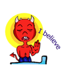 Little Red Devil（個別スタンプ：22）