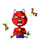 Little Red Devil（個別スタンプ：34）