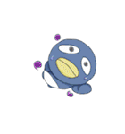 不思議な青い生物たかのり（個別スタンプ：24）