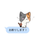 フキダシねこスタンプ（個別スタンプ：34）