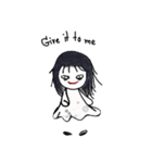 Miki pretty ghost（個別スタンプ：5）