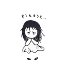 Miki pretty ghost（個別スタンプ：17）