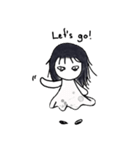 Miki pretty ghost（個別スタンプ：22）