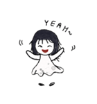 Miki pretty ghost（個別スタンプ：23）