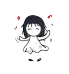Miki pretty ghost（個別スタンプ：24）
