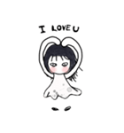 Miki pretty ghost（個別スタンプ：27）