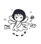 Miki pretty ghost（個別スタンプ：36）