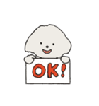 もふもふ犬ベル（個別スタンプ：3）