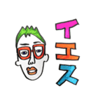 3文字スタンプ（個別スタンプ：5）