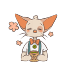 えみにゃんスタンプ（個別スタンプ：37）