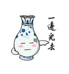 Little Blue-and-White Porcelain（個別スタンプ：38）