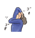 肌着ちゃんの日々（個別スタンプ：3）