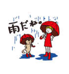 キンパツちゃんとネコちゃんの日常（個別スタンプ：24）