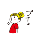 キンパツちゃんとネコちゃんの日常（個別スタンプ：30）