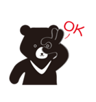 TAIWAN Only-Black Bear（個別スタンプ：12）