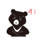 TAIWAN Only-Black Bear（個別スタンプ：20）