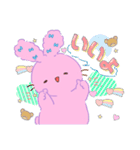 ふわふわぴょん（個別スタンプ：5）