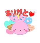 ふわふわぴょん（個別スタンプ：9）