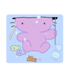 ふわふわぴょん（個別スタンプ：14）