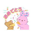ふわふわぴょん（個別スタンプ：30）