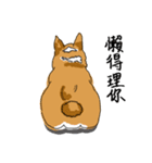 Corgi Wawa has come（個別スタンプ：32）
