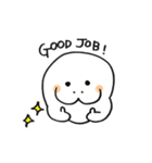 にぎやかマナティ（個別スタンプ：34）