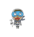 crazy astronaut（個別スタンプ：8）