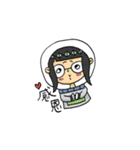 crazy astronaut（個別スタンプ：25）