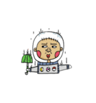 crazy astronaut（個別スタンプ：39）