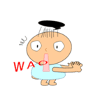 生意気なマルちゃん（個別スタンプ：4）