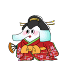 たのしそうなゾウ（個別スタンプ：13）