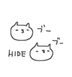 <ひでさん>基本セット Hide cute cat（個別スタンプ：26）