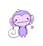 ふじいろもんきー パープォくん（個別スタンプ：12）