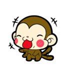 BonBon Cat and JumpJump Monkey（個別スタンプ：1）