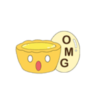 Egg tart daily（個別スタンプ：12）