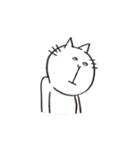 白目ねこのメジロちゃん（個別スタンプ：17）