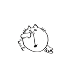 白目ねこのメジロちゃん（個別スタンプ：30）