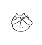 白目ねこのメジロちゃん（個別スタンプ：40）