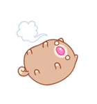 Brownball - Chocolate Mochi Cat（個別スタンプ：3）