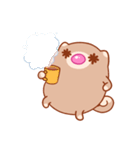 Brownball - Chocolate Mochi Cat（個別スタンプ：36）